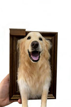 Custom Wool Felt Pet Portraits-Dog