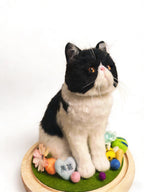 Custom Wool Felt Pet Portraits-Full Body Figurine