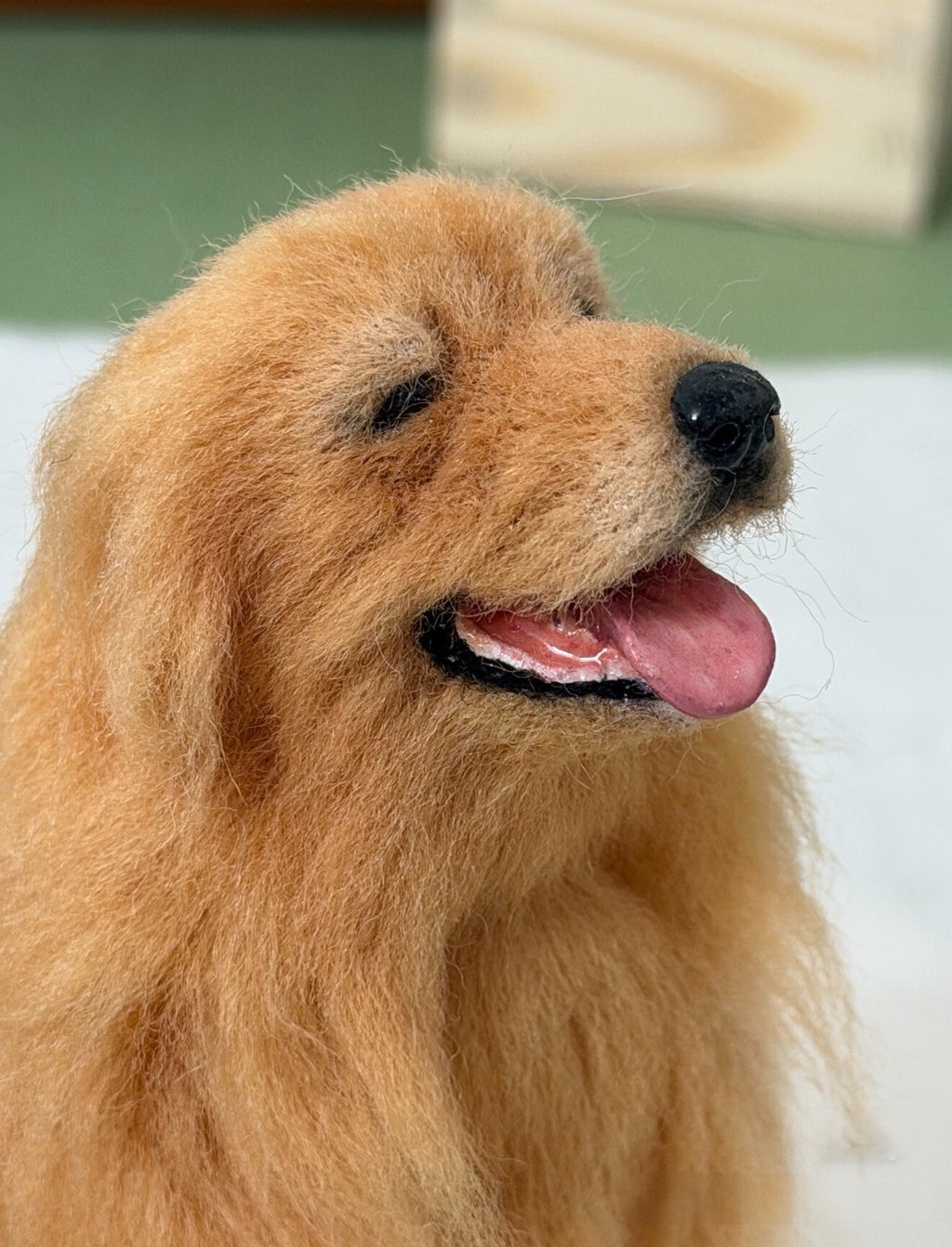 Custom Wool Felt Pet Portraits-Mini Full Body Figurine(7 -10 cm)