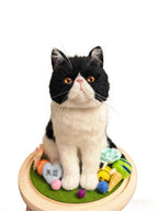 Custom Wool Felt Pet Portraits-Full Body Figurine