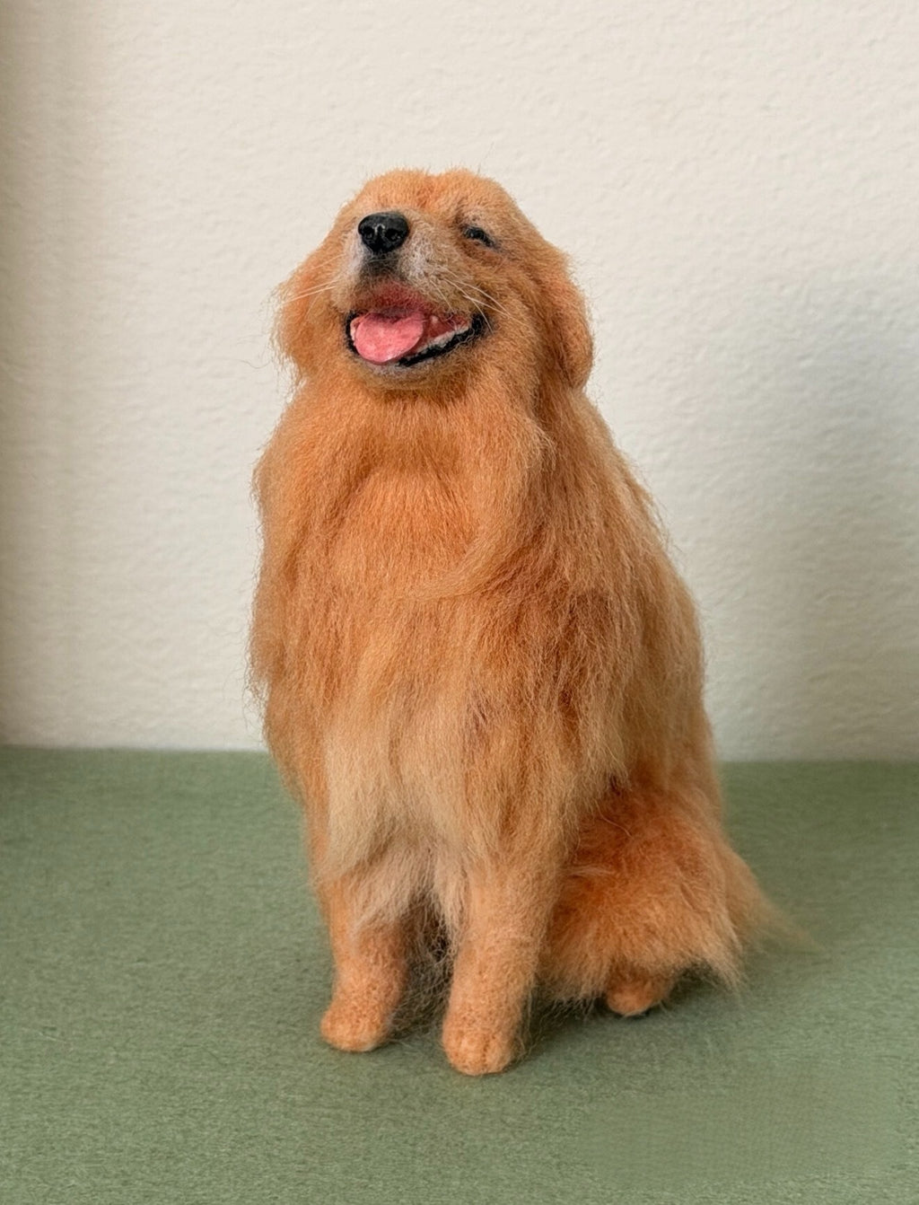 Custom Wool Felt Pet Portraits-Mini Full Body Figurine(7 -10 cm)