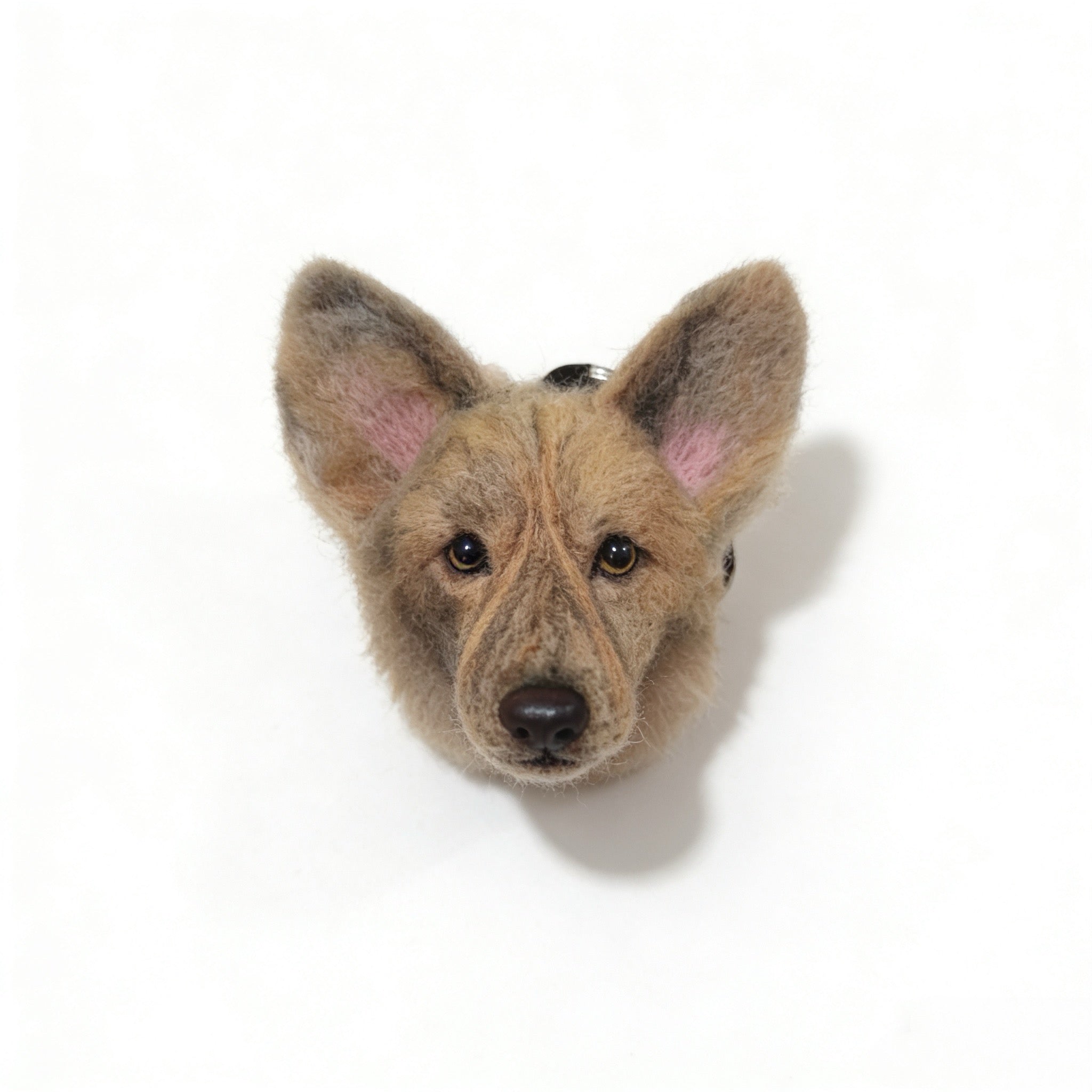 Custom wool felt pet pendant
