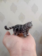Custom Wool Felt Pet Portraits-Mini Full Body Figurine(7 -10 cm)