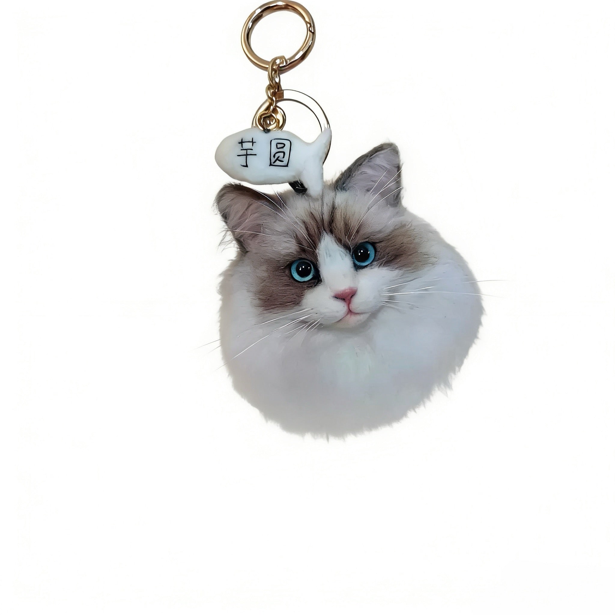 Custom wool felt pet pendant