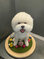 Custom Wool Felt Pet Portraits-Full Body Figurine