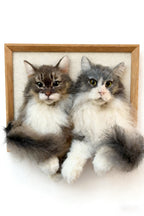 Custom Wool Felt Pet Portraits-Cat