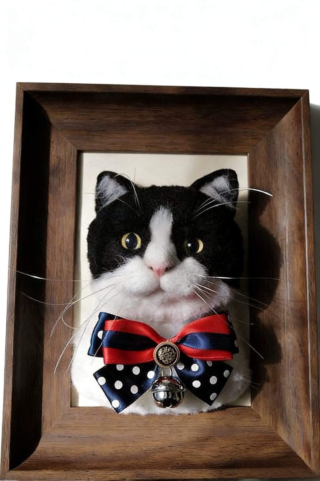 Custom Wool Felt Pet Portraits-Cat