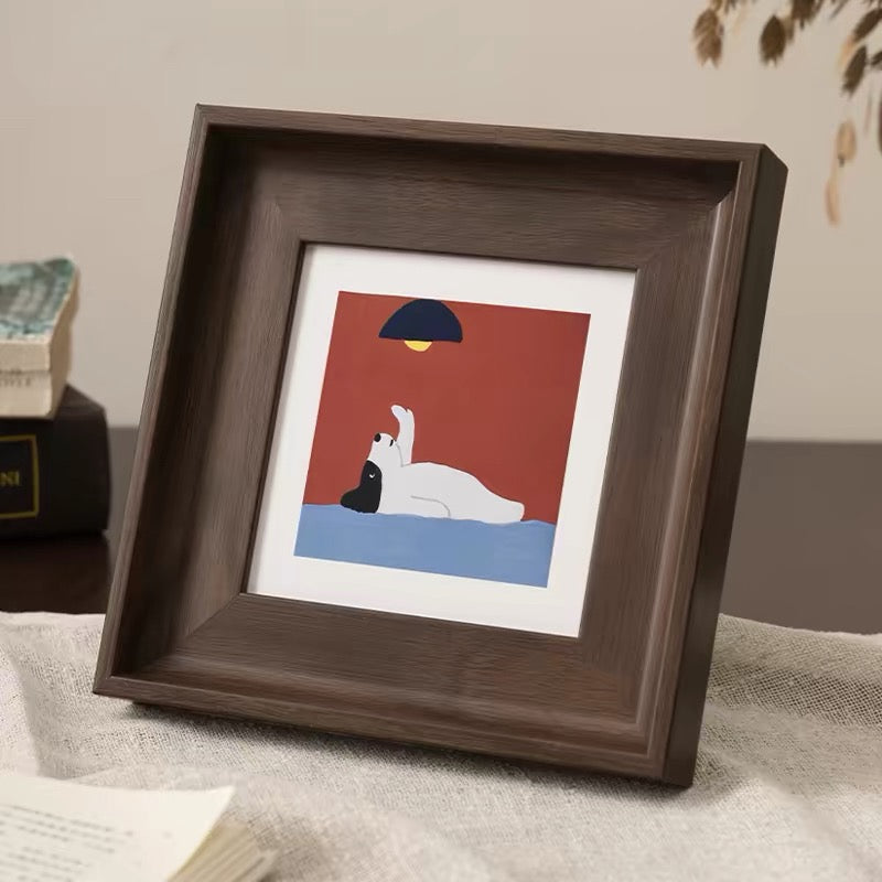 Magnetic photo frame